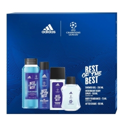 ADIDAS UEFA IX Best Of The Best Of The Best - duży zestaw 4 elementy